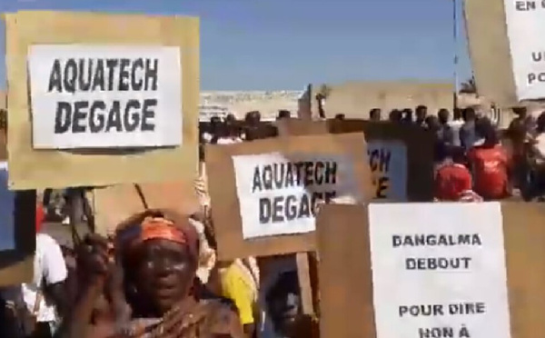 Diourbel – Protestation à Yamal : Les populations réclament le départ du fermier Aquateck