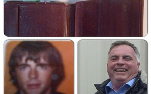 Un homme a perdu son portefeuille en 1976 et vient juste de le retrouver