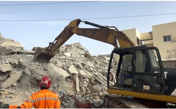 Touba: L'effondrement d'un bâtiment en construction fait trois morts et deux blessés