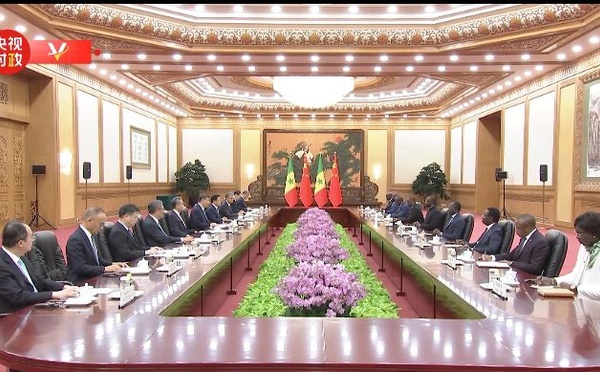 Le ¨Premier ministre sénégalais reçu par le Président chinois