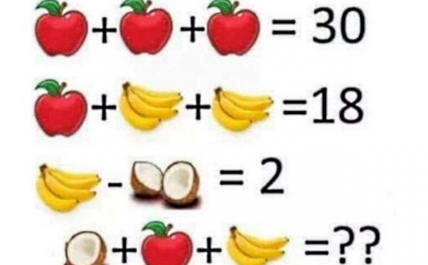 Ce problème de maths fait péter un câble aux gens sur Facebook