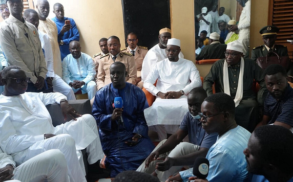 Camberène : Auprès des familles endeuillées: Ousmane Sonko entre compassion, engagement et promesse de justice