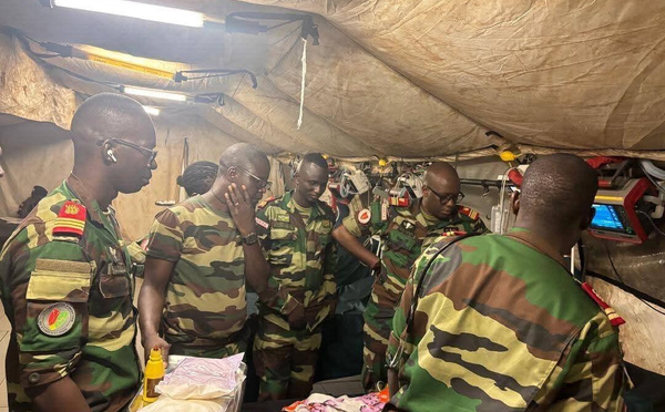 Santé pour tous : un hôpital militaire mobile certifié par l’OMS déployé à Médina Yoro Foulah pour rapprocher les soins spécialisés