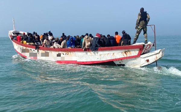 Foundiougne : 201 migrants de plusieurs nationalités interpellés (DIRPA)