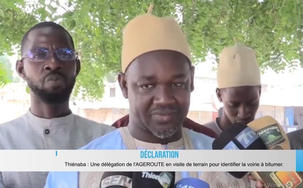 Préparatifs du Gamou de Thiénaba : Une délégation de l'Ageroute en visite de terrain, pour diagnostiquer la voirie