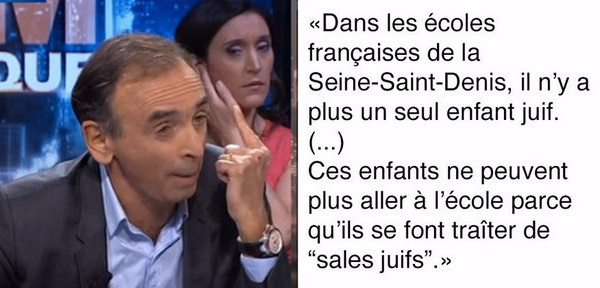 Juifs, « grand remplacement » : Eric Zemmour, roi de l’intox sur BFM TV
