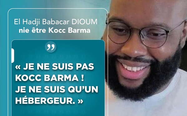 Affaire Kocc Barma – El Hadji Babacar Dioum nie toute responsabilité: "Je ne suis pas Kocc Barma, je ne suis qu’un hébergeur"