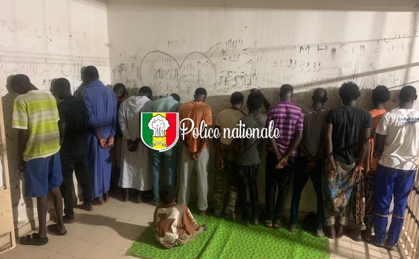 Trafic de stupéfiants à Ngor : 17 arrestations et une saisie de crack suite à un coup de filet antidrogue