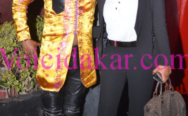 Le chanteur Manel Diop en compagnie de Valérie, la femme de El Hadji Diouf…