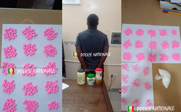 Fatick : la Police démantèle une ingénieuse cache de drogues dans des bouteilles, un trafiquant arrêté