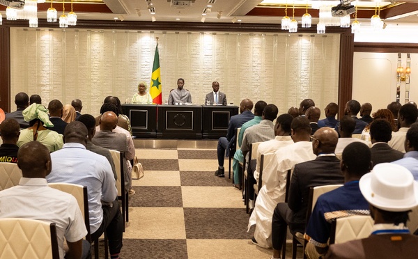 Rencontre avec la communauté sénégalaise : le président Faye promet de renforcer le soutien aux Sénégalais de l’extérieur