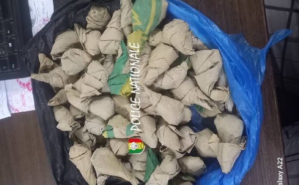 Trafic de drogue : un dealer arrêté à Kolda par l’OCRTIS avec 60 cornets de chanvre