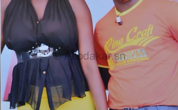 Lady Mounass en compagnie de Boubacar Diallo alias Dj-Boubs