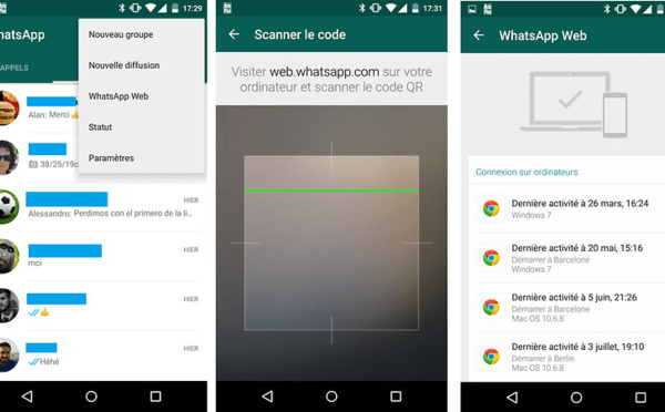 Comment utiliser Whatsapp sur PC et Mac