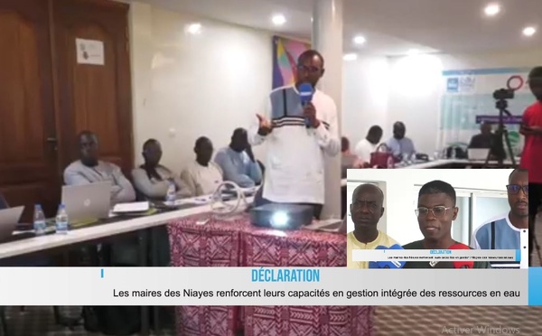 Renforcement des capacités en gestion intégrée des ressources en eau : Vers la création d’un réseau des Maires des Niayes