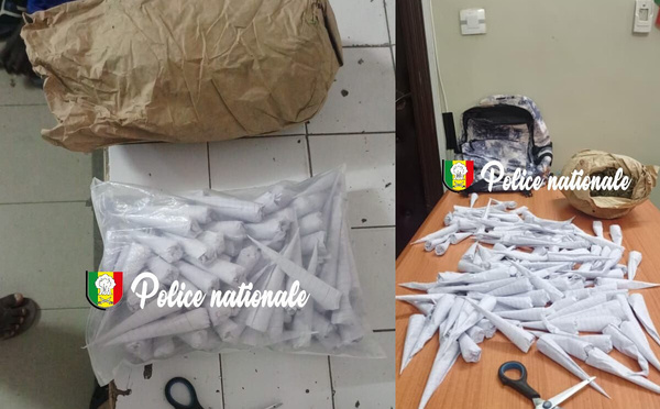 Arrestation à Yoff : Un trafiquant de chanvre indien pris avec 135 cornets et un kilogramme de drogue