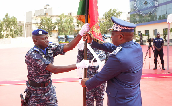 Cérémonie de remise du drapeau : 360 gendarmes sénégalais en partance pour la MINUSCA