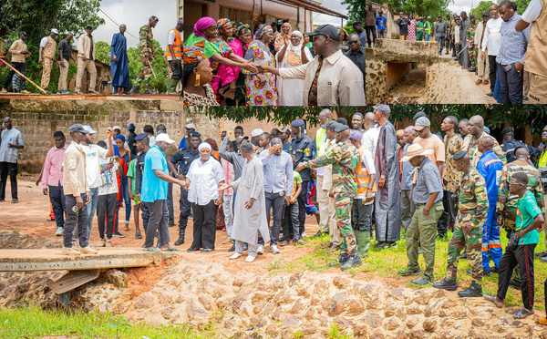 Canal stabilisé, chantiers d’assainissement et équipements remis :Dr Cheikh Tidiane Dièye annonce des solutions durables pour Ziguinchor et Bignona