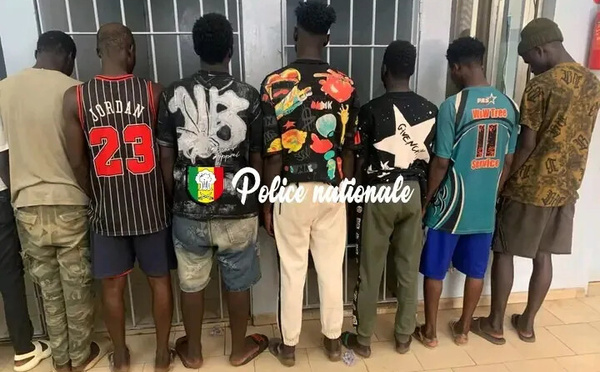 Guinaw Rails : Une bande de malfaiteurs démantelée lors d’une patrouille de police