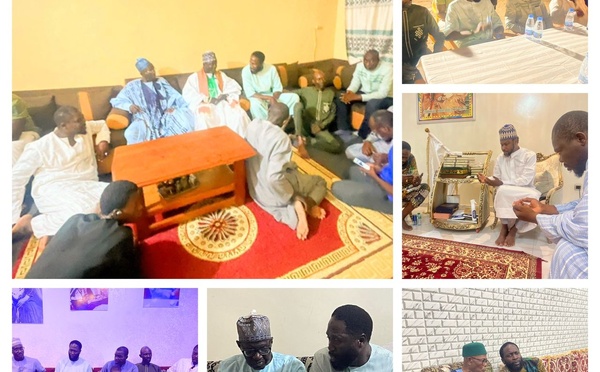 Kaolack : Landing Mbessane Seck alias Kilifeu à la rencontre des guides religieux et des forces vives