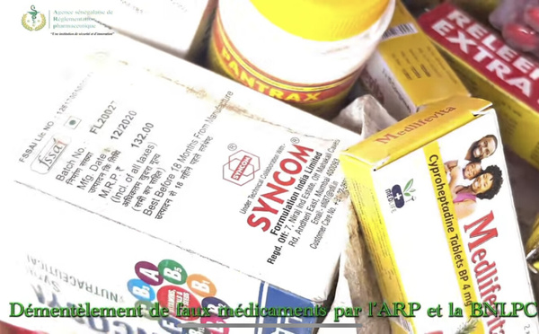 L’ARP saisit des produits non autorisés d’une valeur de 50 millions FCfa, à Guédiawaye