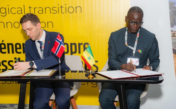 Mise en œuvre de l'article 6.2.de l'accord de Paris : Le Sénégal et la Norvège signent une convention de coopération bilatérale