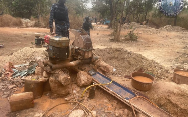 Exploitation illégale des ressources naturelles : la gendarmerie de Kédougou frappe fort