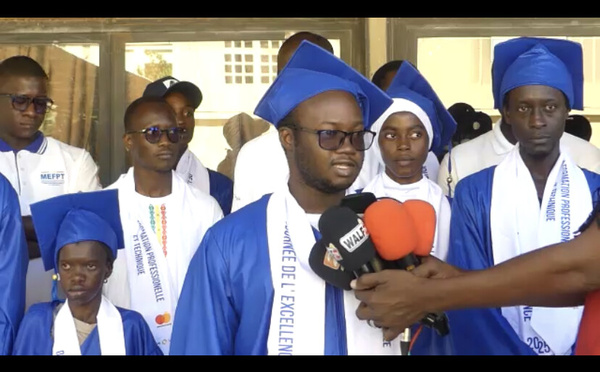 Journée de l'excellence de la formation professionnelle et technique : LTAP de Saint Louis remporte le 1er prix.