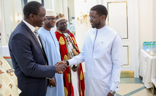 Photos / Audience au Palais : Le président de la République, Bassirou Diomaye Faye, a reçu le collectif des notables de la commune de Yenne, ce vendredi