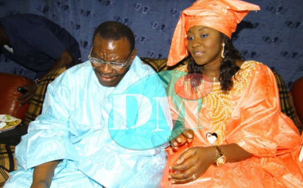 Adja Déthié Pène en compagnie de  son époux Cheikh Béthio Thioune