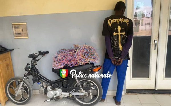 Vols de matériel sur un chantier à Fatick : Un suspect arrêté