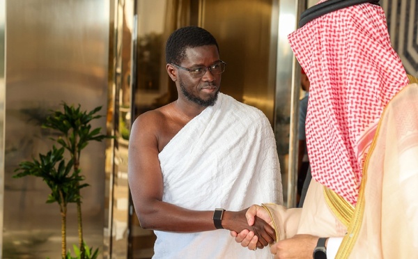 Le Président Bassirou Diomaye Faye à la Mecque (Photos)