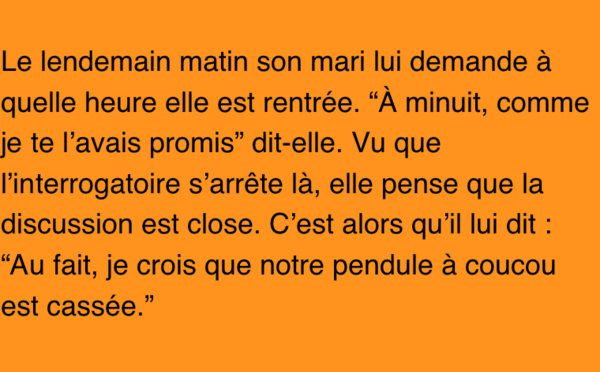 Cette femme ivre pensait être vraiment intelligente. Mais ce que lui dit son mari la laisse sans voix.