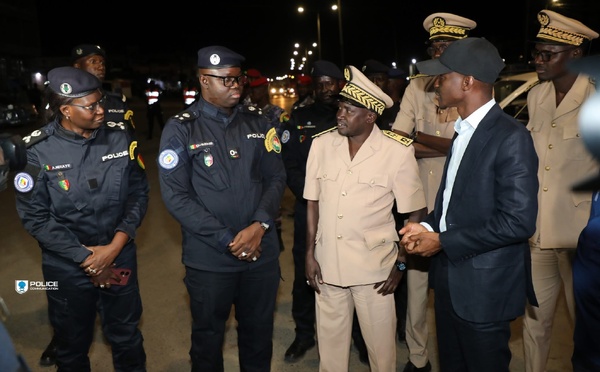 Mbacké : Le Ministre de l’Intérieur supervise une vaste opération conjointe Police–Gendarmerie