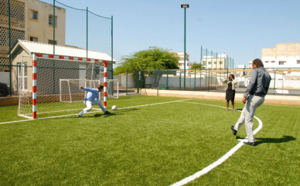 Salif Diao offre à son pays le Sénégal un centre de foot très moderne