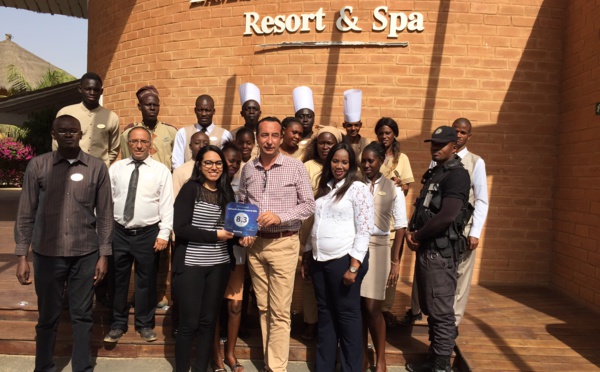 Le Lamantin Beach Resort and Spa de Saly obtient pour la deuxième année consécutive le Prix "Guest Review Award" par Booking.com.