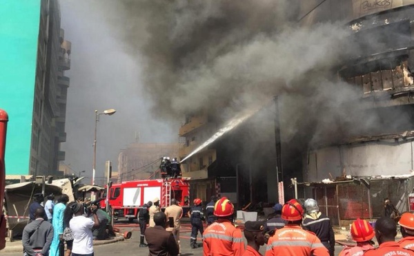 Incendie au Ministère des Finances