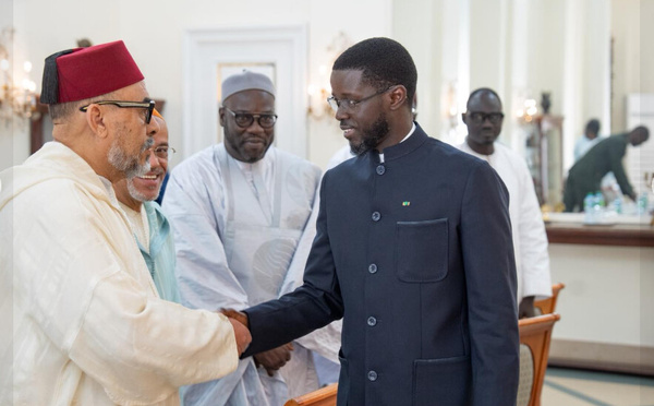 Photos / Audience : Le Président Bassirou Diomaye Faye a reçu une forte délégation chérifienne du Royaume du Maroc, ce mardi