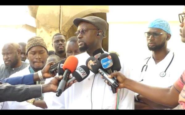 Saint-Louis : Sit-in des agents de l'hôpital régional qui réclament le non paiement d'indemnités.