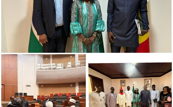 Renforcement des relations Sénégal–Gambie : La Commission des Affaires étrangères en visite à Banjul