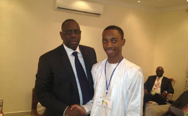 Le Président Macky Sall en compagnie de son neveu Mohamed Thimbo 