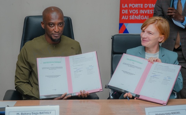 Accès au foncier : L'APIX et la GIZ signent un partenariat stratégique pour faciliter l’investissement (Photos)