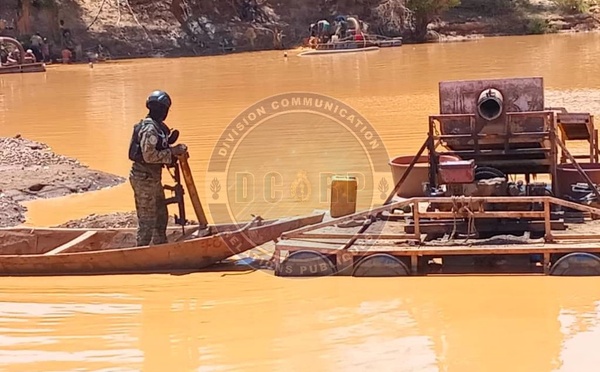 Kédougou : un site d’orpaillage clandestin démantelé près de la Falémé