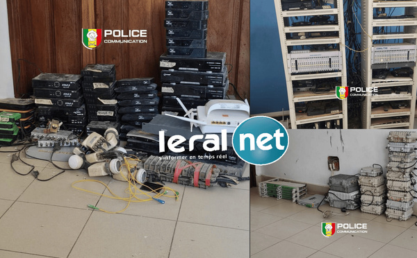 Piraterie audiovisuelle : un réseau de câblodistribution clandestine démantelé à Guédiawaye