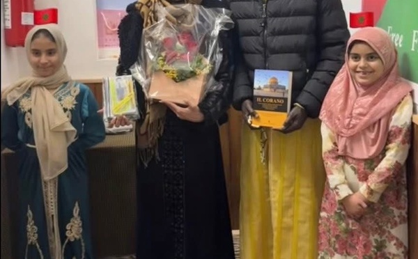 Une Italienne se convertit à l'islam avec le soutien de son époux sénégalais