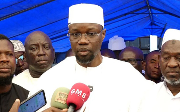 Korité à Ziguinchor : Sonko rend hommage aux soldats et prône le dialogue