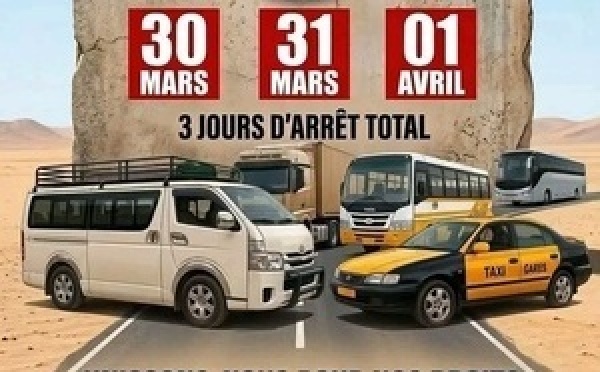 Grève des transports au Sénégal: trois jours de paralysie annoncés du 30 mars au 1er avril