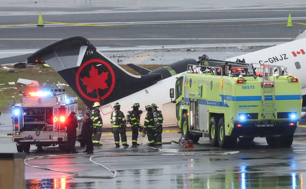 Drame à New York : Collision mortelle entre un avion d'Air Canada et un camion de pompiers à LaGuardia