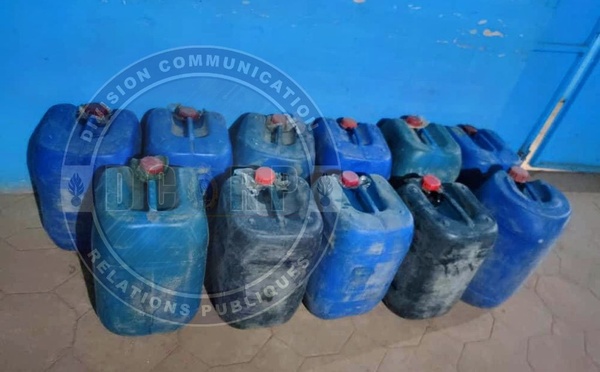 Médina Yoro Foulah : 330 litres d’essence saisis par la gendarmerie, un suspect en fuite