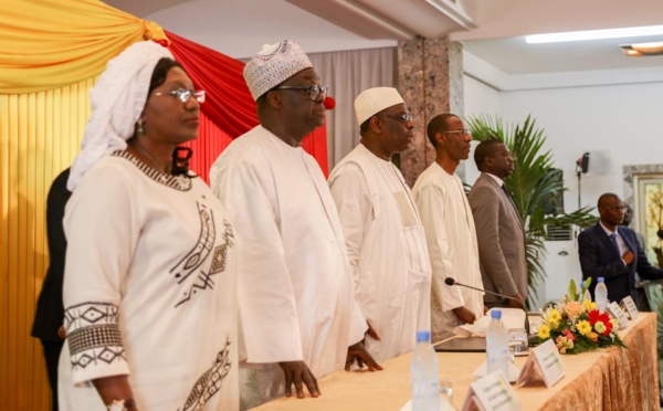 Ouverture Dialogue National (Images)